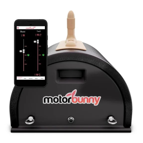 Motorbunny LINK Bluetooth Starter Kit with Four TPE Attachments and Wireless Remote Control Sex Machines