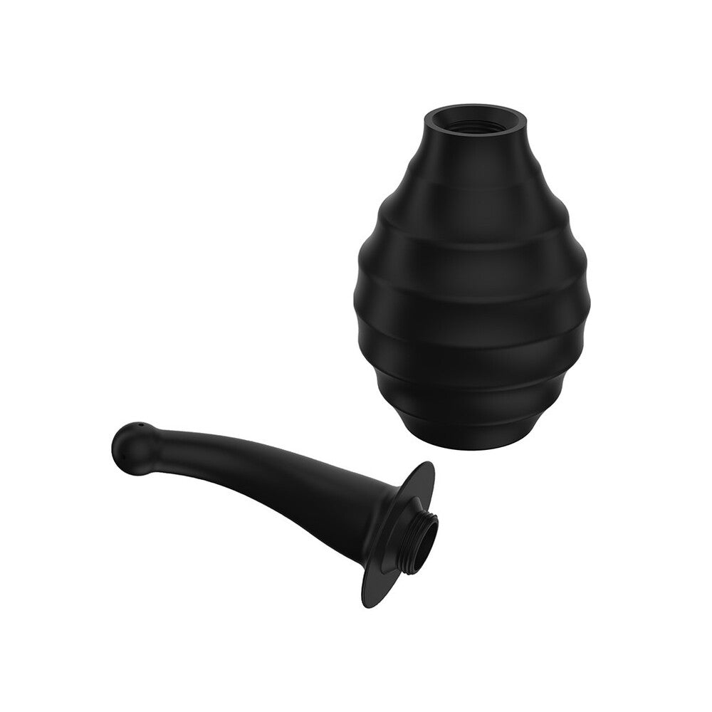 Anal Douche Black Large Capacity – Ergonomic Flexible Nozzle Anal Douche > Essentials > Douches