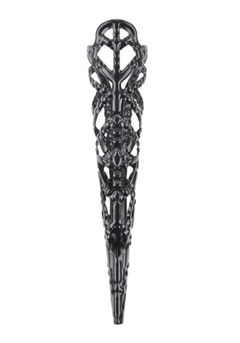 Sex & Mischief Sensory Fingertips - 8.25 cm Black Alloy Black Medical Themed