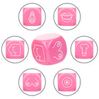 Naughty Bits Roll With It Icon Based Sex Dice Game Set with 3 Colorful Acrylic Dice > Novelties > Games