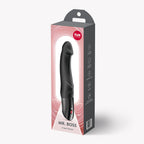 Fun Factory Mr. Boss – 21 cm Curved Silicone G-Spot Vibrator Black > Vibrators > G-Spot