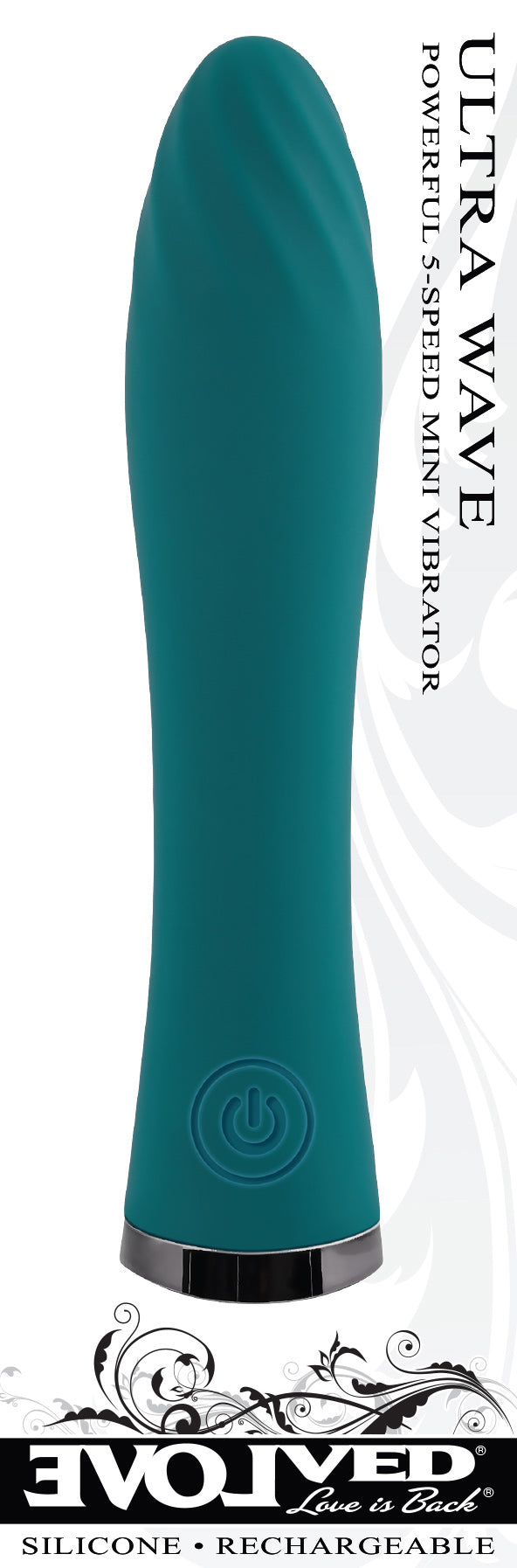 Ultra Wave Petite Vibrator with Swirling Textures and Patterns > Vibrators > Standard Vibrators
