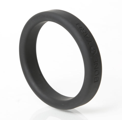 Boneyard Silicone Ring 50mm Black Adult Toy for Comfort and Durability COCK RINGS