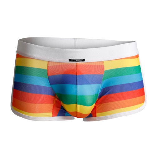 Cut 4 Men Athletic Trunk Rainbow Size Small Default Title Mens Trunks