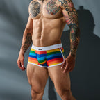 Cut 4 Men Athletic Trunk Rainbow Large Size > Clothes > Mens Trunks