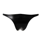 Cut 4 Men Brazilian Brief Black Leatherette Size Large > Clothes > Mens Briefs