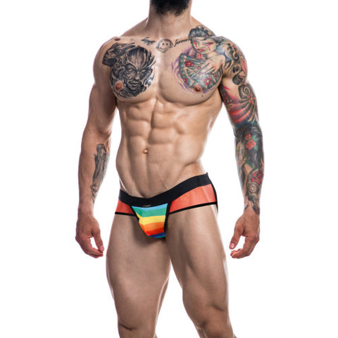 Cut 4 Men Mixed Jockstrap Rainbow Size XL Jockstraps