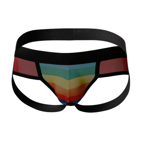 Cut 4 Men Mixed Jockstrap Rainbow Size XL Jockstraps