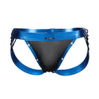 Cut 4 Men Desire Jockstrap Blue Leatherette XL Default Title > Clothes > Jockstraps