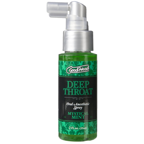 Goodhead Deep Throat Spray Mystical Mint 2 Fl Oz (59ml) > Lube > Oral Gels & Sprays