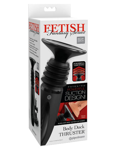 Fetish Fantasy Series Body Dock Handheld Thruster with Seven Thrusting Modes Suction Stimulator