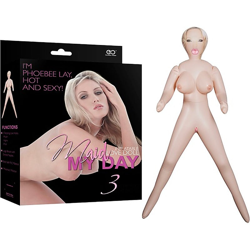 Maid My Day Doll Phoebee Lay – Inflatable 164cm Love Doll > Sex Toys > Sex Dolls > Novelty Inflatables