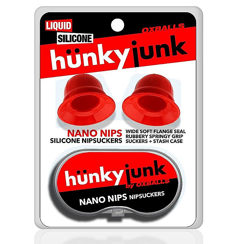 Hunkyjunk Nano Nips - Silicone Two Pack Nipple Suction Cups > Sex Toys > Nipple Suckers