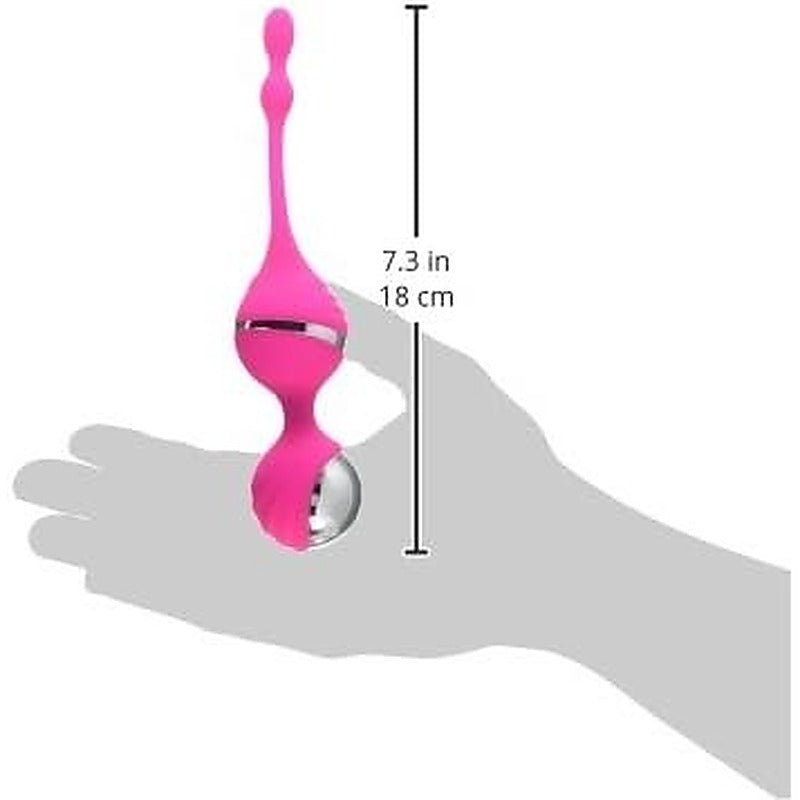 Adam & Eve Vibrating Silicone Kegel Balls – Body-Safe Intense Stimulation Device > Sex Toys For Ladies > Kegel Exercise