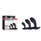 Kick Up Anal Trainer Set - Set of 3 Sizes 5.1cm to 8.9cm > Anal Range > Butt Plug Kits