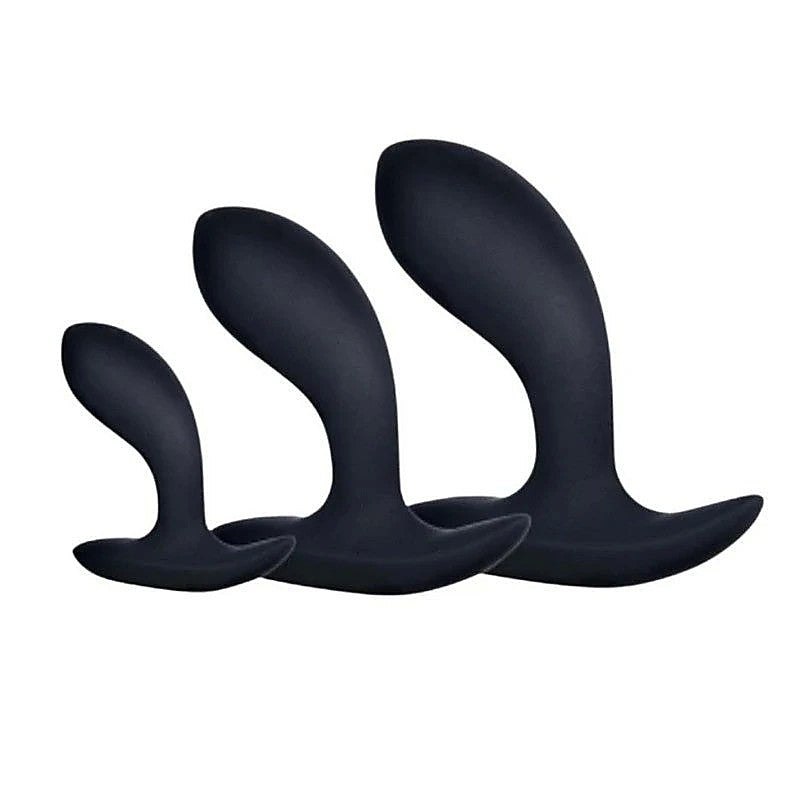 Kick Up Anal Trainer Set - Set of 3 Sizes 5.1cm to 8.9cm > Anal Range > Butt Plug Kits