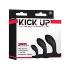 Kick Up Anal Trainer Set - Set of 3 Sizes 5.1cm to 8.9cm > Anal Range > Butt Plug Kits