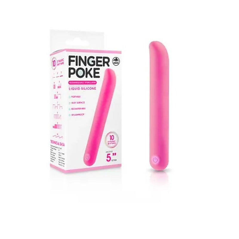 Finger Poke 5 Inch Vibrating Bullet Purple > Vibrators > Finger Vibrators