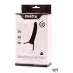 Anal Indulgence Collection 15.2 cm Silicone Double Prober - Black > Anal Range > Prostate Plugs