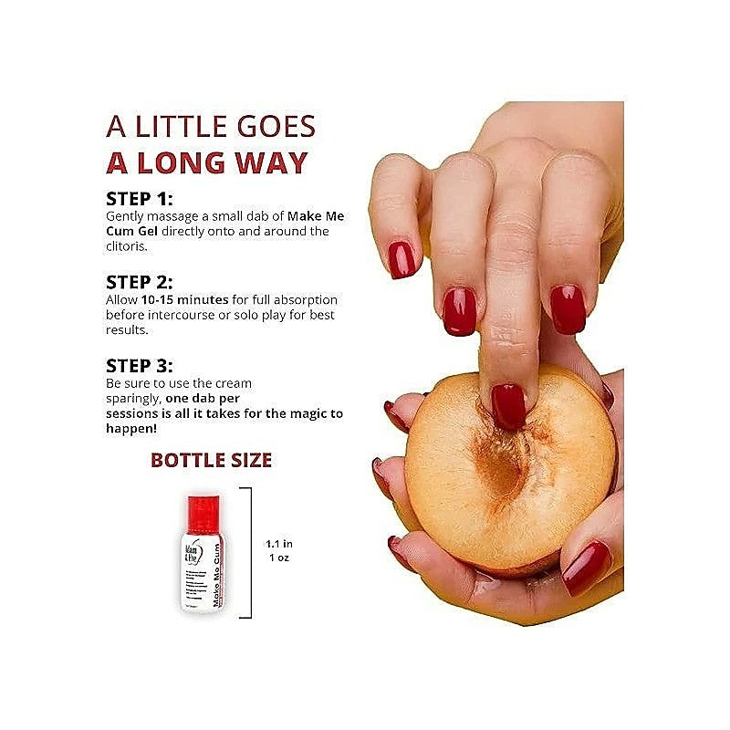 Adam & Eve Make Me Cum - Clitoral Sensitiser Gel 30ml > Essentials > Womens Enhancers