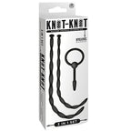 Knot Knot Twist Silicone Urethral Sounding Kit Black - Urethral Sounds