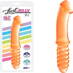 Lust Jelly Double Dong 9.5 Inch Orange Flexible Shaft > Dildos > Double Dildos