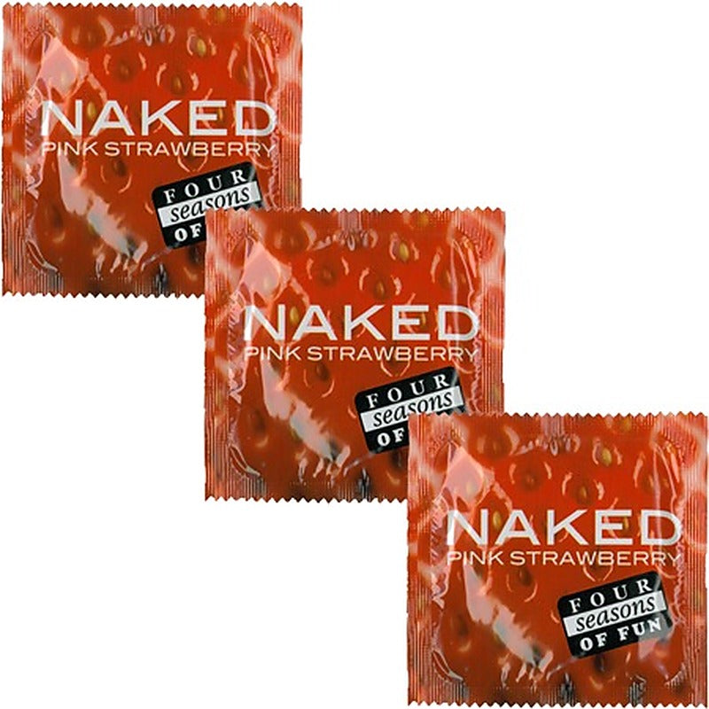 Four Seasons Strawberry – 144Pc Bulk Pack > Essentials > Condoms