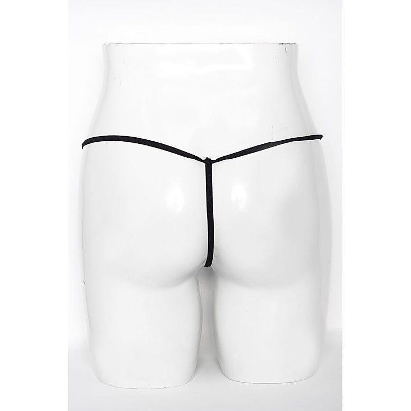 Mesh Net G-String (Black) – Sheer Comfortable Lingerie > Clothes > Lingerie Sets