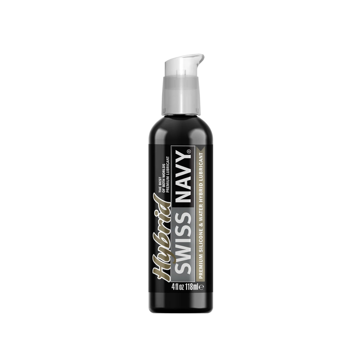 Swiss Navy Hybrid Lubricant 4oz 118ml Water and Silicone Based Intimate Lubricant Default Title > Lube > Hybrid