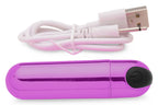 Bang 10X Vibrating Metallic Bullet Purple Purple > Vibrators > Mini Vibrators