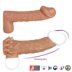 Kokos Nude Sleeve 5 -  Penis Extension Sleeve