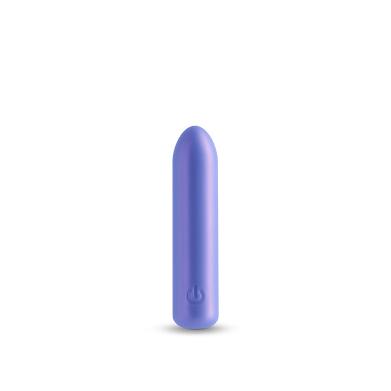 Seduction - Roxy - Metallic  - Metallic  9 cm USB Rechargeable Vibrating Bullet