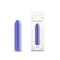 Seduction - Roxy - Metallic  - Metallic  9 cm USB Rechargeable Vibrating Bullet