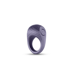 Seduction - Levi - Metallic Grey - Metallic Grey USB Rechargeable Vibrating Cock Ring