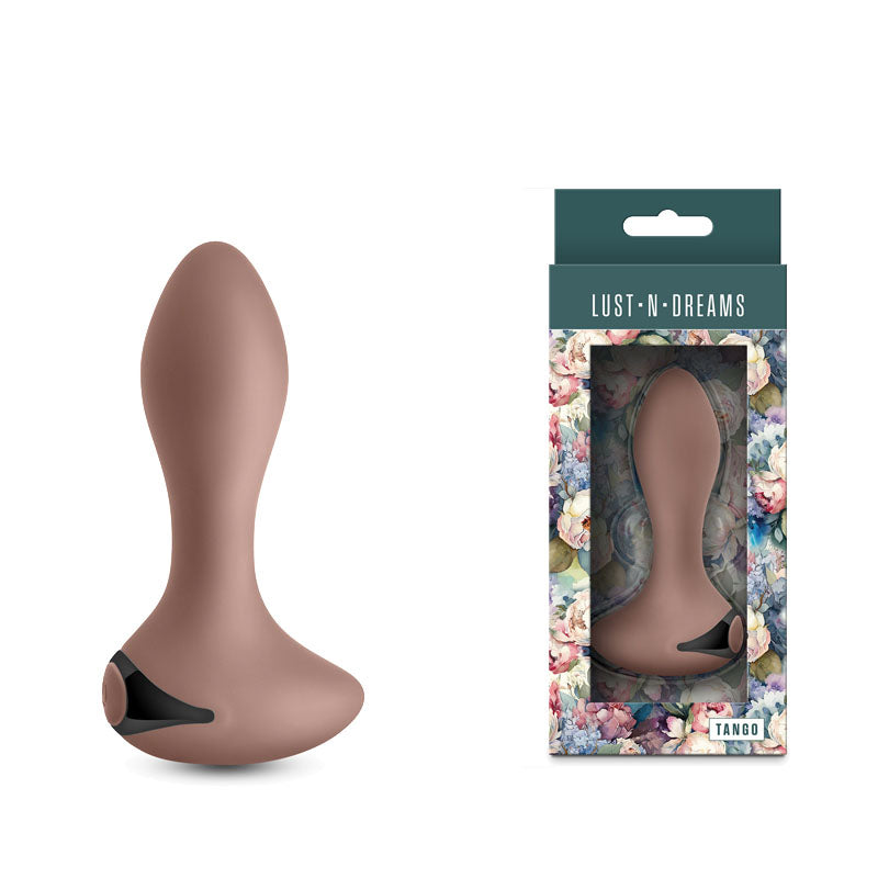 Lust-n-Dreams - Tango - Autumn - Beige 11.5 cm USB Rechargeable Vibrating Butt Plug Beige ANAL TOYS