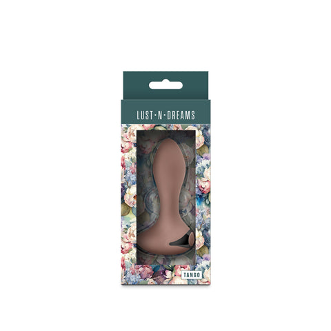 Lust N Dreams Tango Autumn Beige 11.5 Cm USB Rechargeable Vibrating Butt Plug Butt Plugs - Vibrating