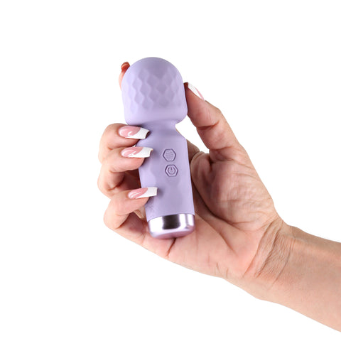 Lust N Dreams Salsa Lavender Mini Massage Wand 11.5 Centimeter Electric Massager