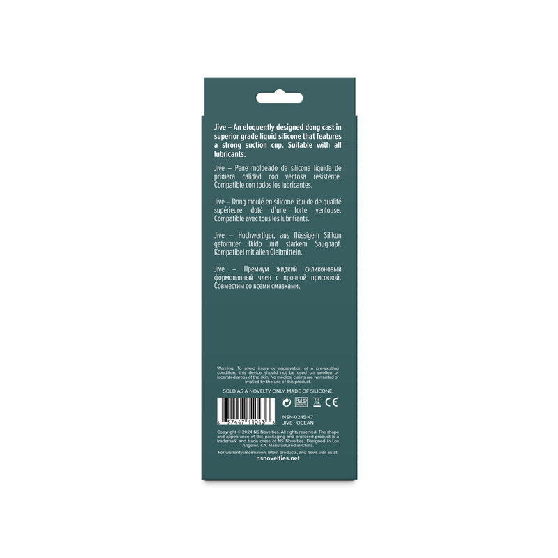 Lust N Dreams Jive Ocean 16.3 cm Dildo with Suction Cup > Dildos > Neutral Dildos
