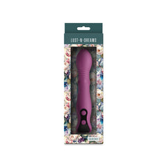 Lust-n-Dreams - Cadence - Blush - 18.2 cm USB Rechargeable Thrusting & Sliding Vibrator VIBRATORS