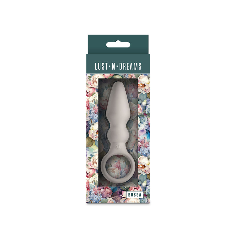 Lust-n-Dreams - Bossa - Fog - 12.5 cm USB Rechargeable Vibrating Butt Plug ANAL TOYS