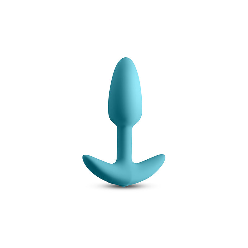 Techno Trance Blue 10.9 cm USB Rechargeable Butt Plug App Control Butt Plugs