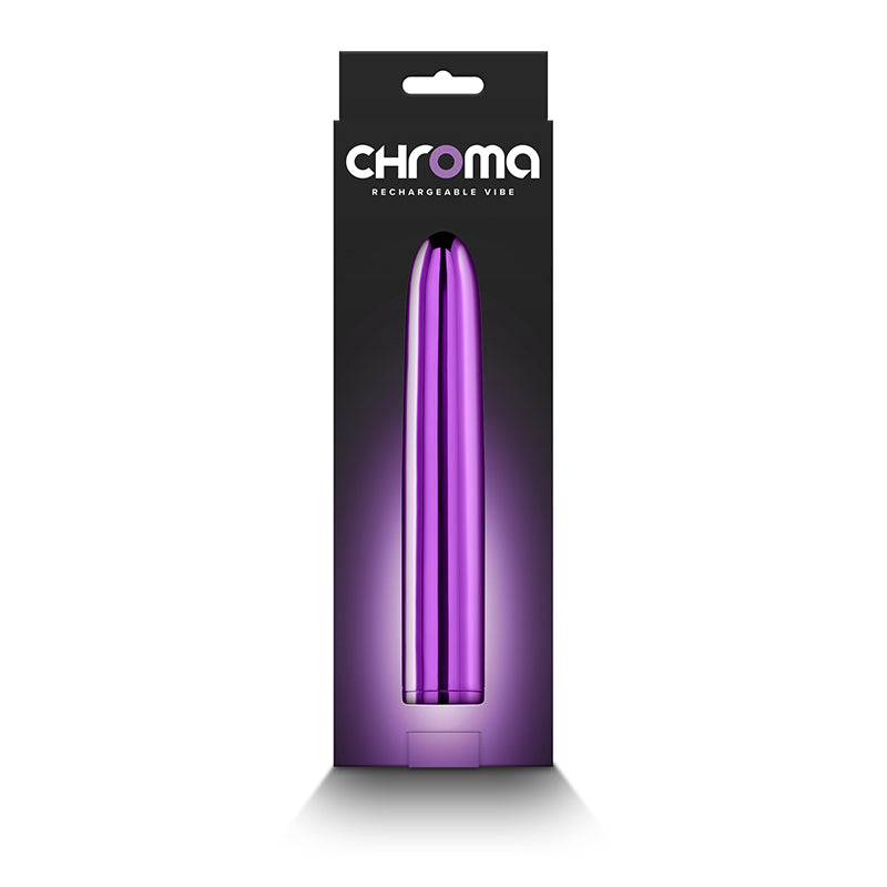 Chroma -  - Metallic  17 cm USB Rechargeable Vibrator