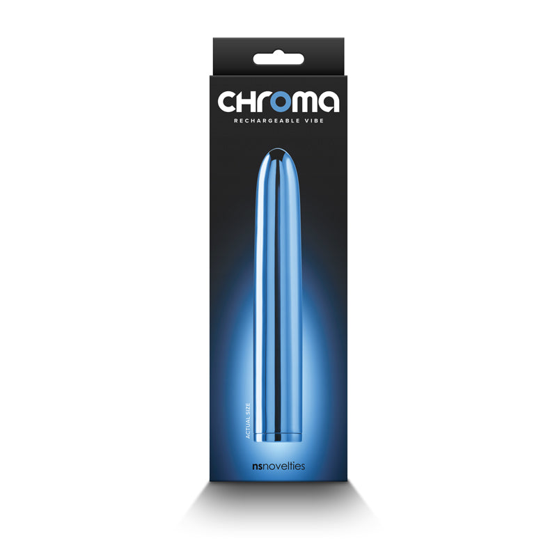 Chroma -  - Metallic  17 cm USB Rechargeable Vibrator