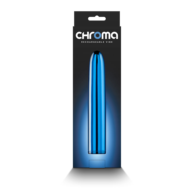 Chroma -  - Metallic  17 cm USB Rechargeable Vibrator