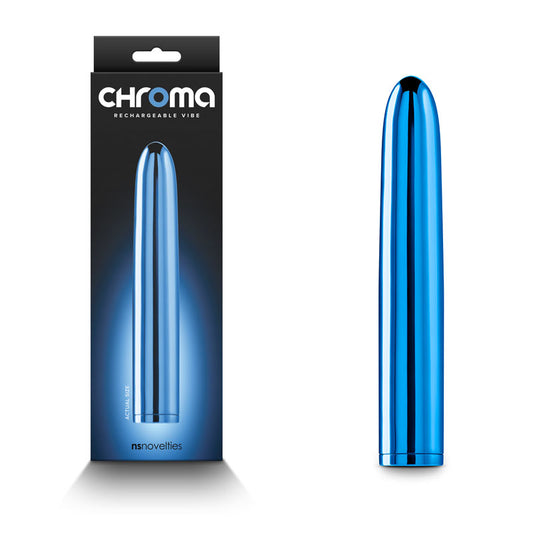 Chroma -  - Metallic  17 cm USB Rechargeable Vibrator