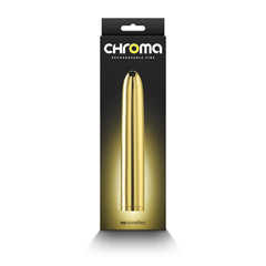 Chroma - Gold - Gold 17 cm USB Rechargeable Vibrator