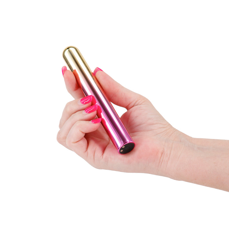 Chroma Sunrise Large 13.8 cm Metallic Pink/Gold Vibrator > Vibrators > Mini Vibrators