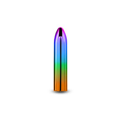 Chroma Rainbow - Medium - Metallic 9 cm USB Mini Vibrator