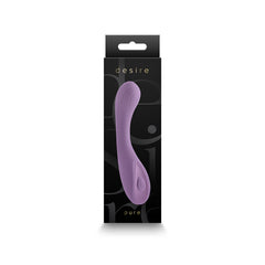 Desire - Pure - Dusty Lavender 13.7 cm USB Rechargeable Vibrator