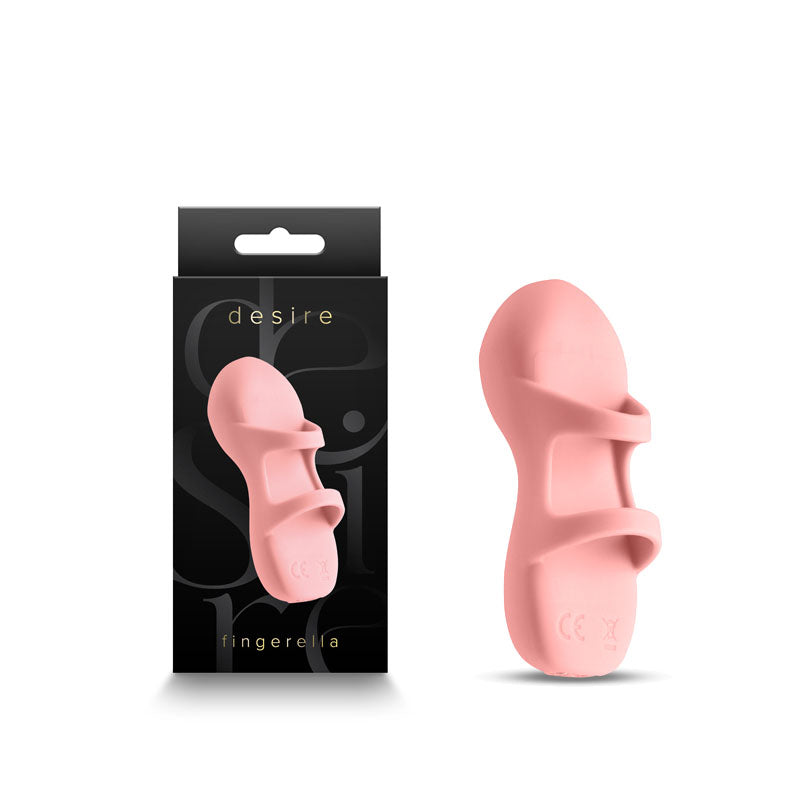 Desire Fingerella – Waterproof USB Rechargeable 3.2 Inch Finger Stimulator Pink > Vibrators > Finger Vibrators